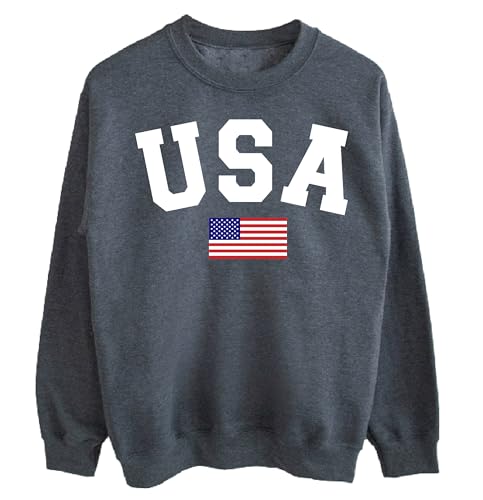 USA Flag Sweatshirt, 4th of July Memorial Day Hoodies Gift, American Flag Crewneck Sweatshirt, Independence Day Hoodies3