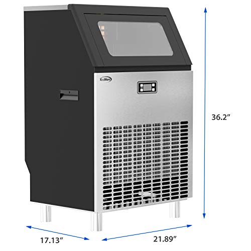 Máquina de Hielo Undercounter KoolMore CIM265 265 Lbs miniatura 4