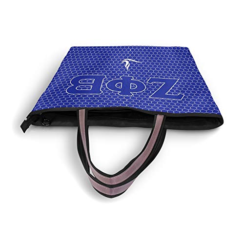 Bolso Tote Honeycomb Zeta Phi Beta Sorority miniatura 6