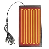 Heizmatte für Reptilien, 3 Temperaturstufen, Terrarium-Heizmatte, Einsiedlerkrabben-Heizkissen –...