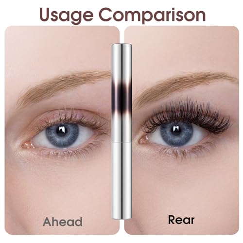 Leogony 3PCS Doll Curling Iron Mascara, 3D Waterproof & Long Lasting Wand Mascara (Black) - Image 3