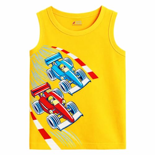 Image of Lush Plush Baby Boys & Baby Girl Relaxed Fit Colour Printed Cotton Vest | Ganji | Banian | Baniyan | Kids Sando for Infant Newborn Toddler