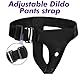 2 Violett Strap On Umschnall für Frauen 18 CM and 15 CM Sex Spielzeug für Die Paare Extrem Hart Portable Sex Toy for Adults for Strap-On for Women Sex Fun with Silicone Dildo for Couples