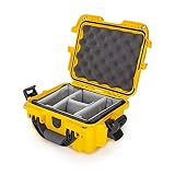 Nanuk 905 Wasserdichter Hartschalenkoffer Mit Gepolsterten Trennwänden - Gelb
