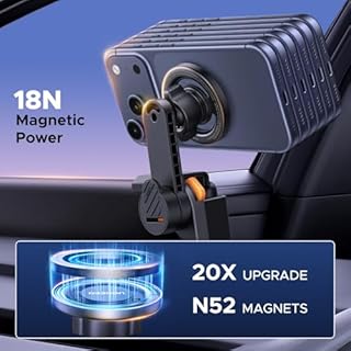 UGREEN Phone Holder for Tesla Model 3 Y Magsafe Car Mount Magnetic Phone Holder Strongest Magnet Power Compatible with iPhone 16 15 14 13 Plus Pro Max Series