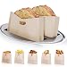Toaster Bags, KMEIVOL 20 Pcs Grilled Cheese Toaster Bags, Heat Resistant Toaster Bags Reusable, Non Stick Kitchen Toaster Pockets, Gluten Free Toaster Bags Easy to Clean, Perfect for Sandwiches Pizza