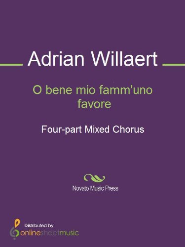 O Bene Mio Famm Uno Favore Kindle Edition By Willaert Adrian Arts Photography Kindle Ebooks Amazon Com