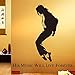 Produktbild North King Wandaufkleber,Michael Jackson Wall Sticker Malerei Korridor bar Schlafzimmer Musik Klassenzimmer Song Hall Bar Schlafsaal Charakter P VC abnehmbar Umweltplakette