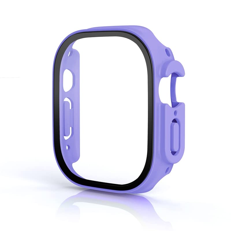 Écran Apple Watch Ultra 49mm cassé ? Évitez les rayures avec cet étui rigide lilas