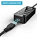 USB 3.0 Hub, atolla 4 Ports Super Speed USB 3 Hub Splitter with On Off Switch with 1 USB Charging Port (Cable Length 2 Feet, No AC Adapter) (4-Port hub)