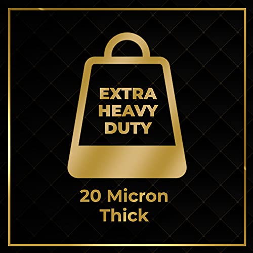 LuxLiv® 50m Premium Heavy Duty 20 Micron Thick Kitchen Foil Catering Aluminum Tin Foil Roll - 12" Wide