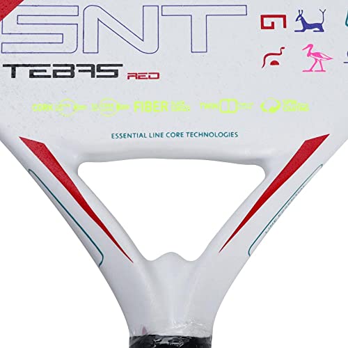 Raquete De Beach Tennis Drop Shot Tebas Red