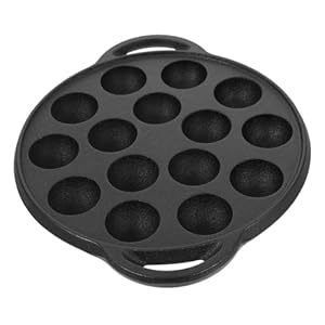 Wekadrin 41BK46U Takoyaki Gusseisenpfanne 1 Stück