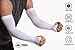 Tough Outdoors UV Sun Protection Arm Sleeves for Men & Women - UPF 50 Cooling Sports Compression Arm Shield w/Hand Cover