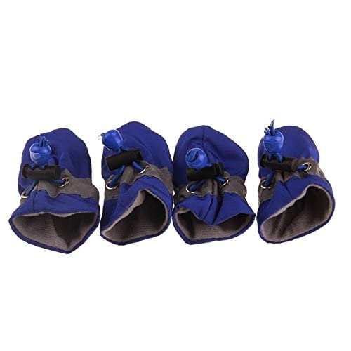 GlobalNiche® Normal Blue, Xs: Antiskid Puppy Shoes Soft-Soled Pet Dog Shoes Waterproof Small Dog Prewalkers Soft Pet Products Supplies Pet Paw Care