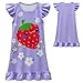 shumintaojin Toddler Girls Nightgowns Clothing Sleepwear Short sleeved dress fashion skirt pajamas 3-10years (Style 2, 5-6Years)