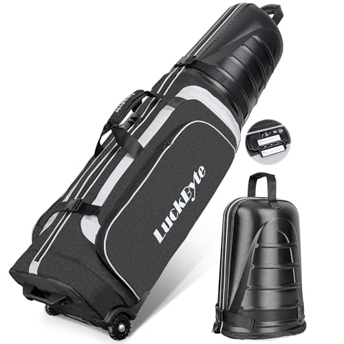 Golf Travel Bag for Airlines, Hard Shell Top Golf Travel