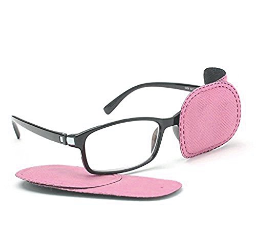 Adecco LLC Amblyopia Eye Patches For Glasses, Kids Eye Patch,Strabismus, Lazy Eye Patch(pink)