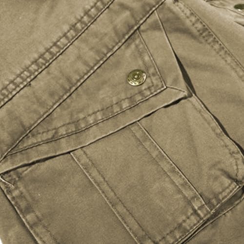 Pantalon cargo décontracté en coton indéchirable et ultra résistant