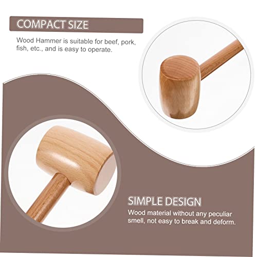 UPKOCH Martelo De Madeira De Páscoa Martelo De Martelo De Madeira Martelo De Multifuncional Martelo