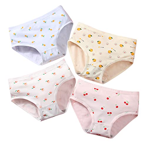 Kids Toddler Girl Cotton Underpants Cute Fruit Print Underwear Shorts Briefs Trunks Panties for Boys Girls