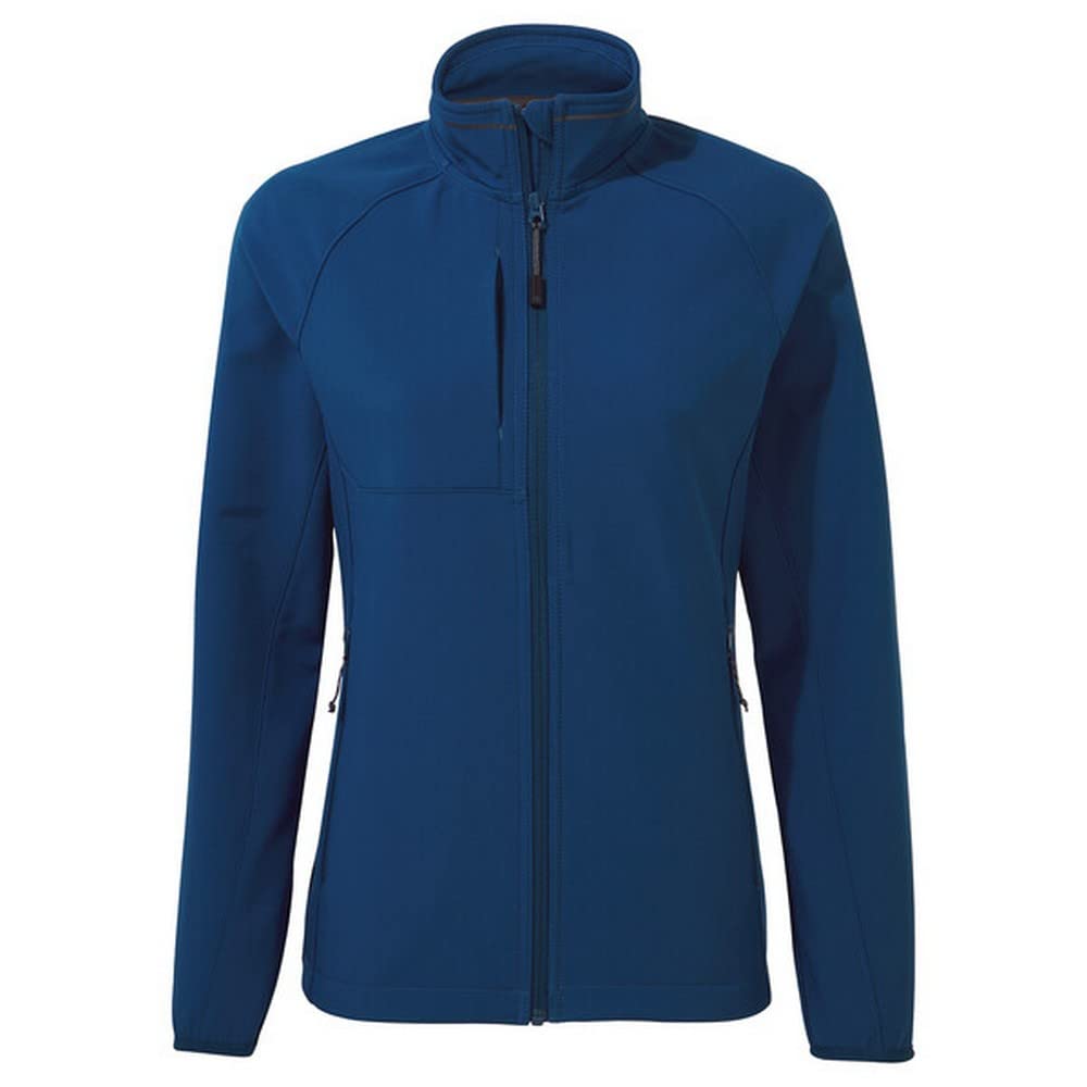 Craghoppers Womens Expert Basecamp Jacket Softshell, PoseidonBlue, 8