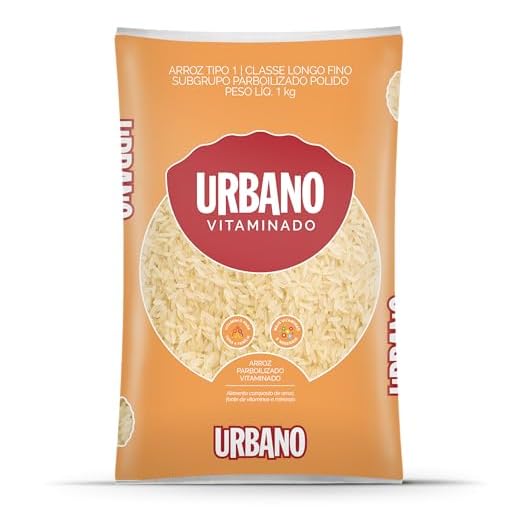 Urbano, Arroz Parboilizado Vitaminado, Kids - 1kg