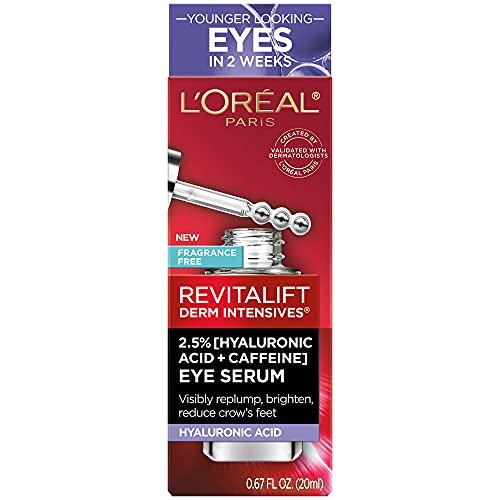 loreal ha and caffeine eye serum