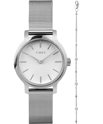[TIMEX(�^�C���b�N�X)] �g�����Z���h �E�H�b�` �N�H�[�c 5�C���h�� �~�l�����K���X �z���C�g������ TWG064000 ���f�B�[�X[���K�i]