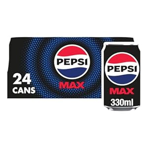Pepsi Max No Sugar Cola Cans 24 x 3...