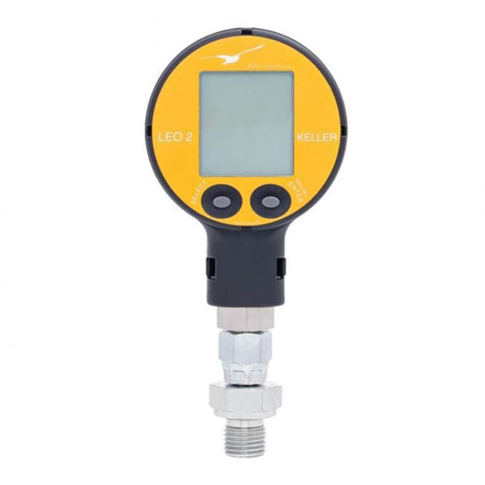 Manómetro de monitorización de presión industrial (0 a 700 bar) para equipos hidráulicos, automatización industrial, medición de presión, calibración y pruebas | Keller LEO2