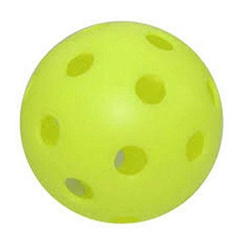 Balles en polyéthylène Champro de 12 pouces couleur jaune lot de 6 pièces pour entraînement