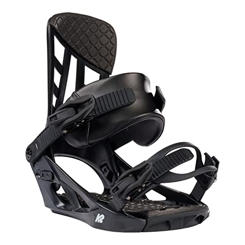 K2 Indy Men's Snowboard Bindings (Black, X-Large)