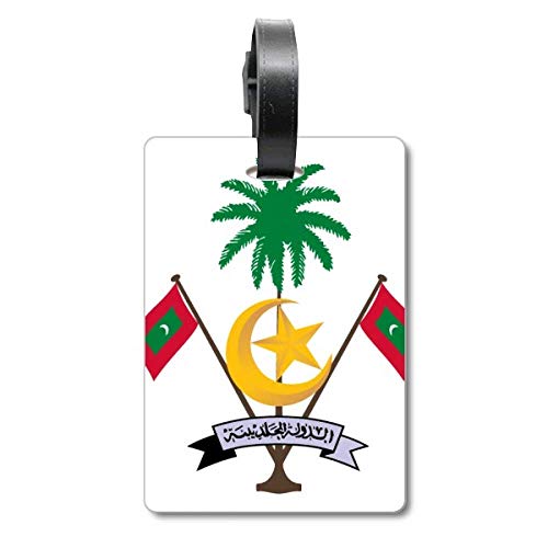 Étiquette d'identification Maldives Asia pour valise et sac de voyage