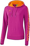 erima trainingsanzug orange-schwarz Erima GRAFFIC 5-C Hoodie Damen lila orange