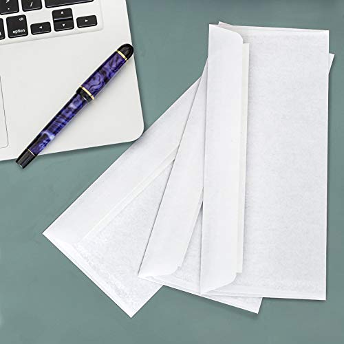 Endoc #9 Self Seal Security Tinted Envelope - 100 Count - Windowless, Strong Peel And Seal, Security Tinted Pattern, 3 7/8X8 7/8 Inch White Business Envelope - 100 Pack #TOP4