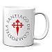 Planetacase Taza Camino Santiago Compostela Ceramica 330 mL