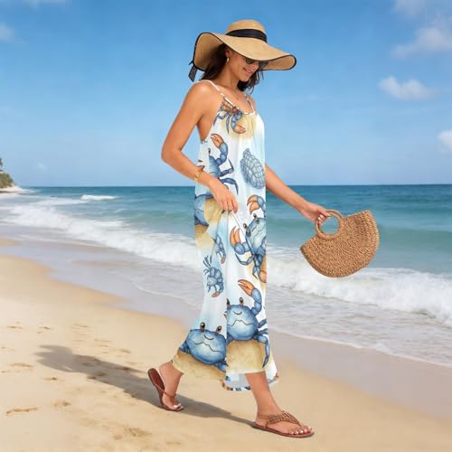 Robe d'été à bretelles spaghetti dos ouvert pour femme - 2