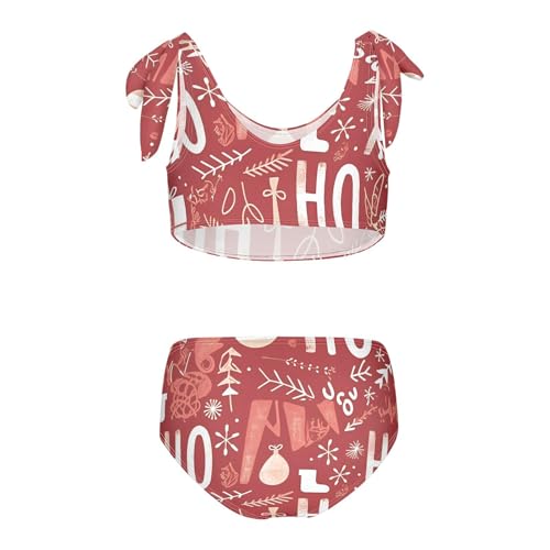 Image of Hand Drawn Cute Koala Pattern Girls Bikini Sets Bathing Suit Two Piece Beach Swimsuit