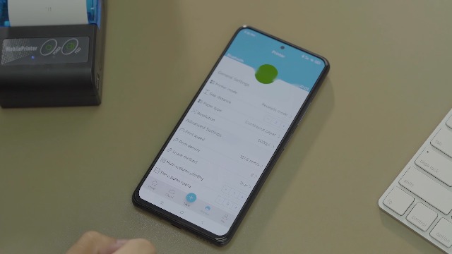 Sunydog Mini Impressora Térmica Portátil, De Recibos, 2" Sem Fio, Usb