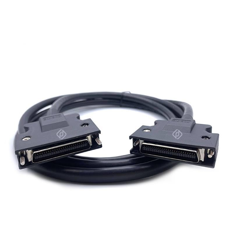 Câble SCSI HPCN50 mâle vers mâle ligne percée/soudée femelle tête fer type coque 1,5 m