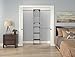ClosetMaid SuiteSymphony Wood Closet Organizer Starter Kit with Tower and 3 Hang Rods Shelves, Adjustable, Fits Spaces 4 – 9 ft. Wide, Natural Gray, 16
