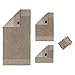 Produktbild Cawö Home Handtücher Luxury Home Two-Tone 590 Sand - 33 Waschhandschuh 16x22 cm