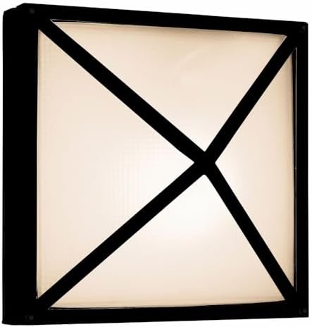 Access Lighting - HI Access 20330MG-BL/FST Contemporary Modern Two Light Wall Fixture from Oden Collection in Black Finish, 10.25 inches