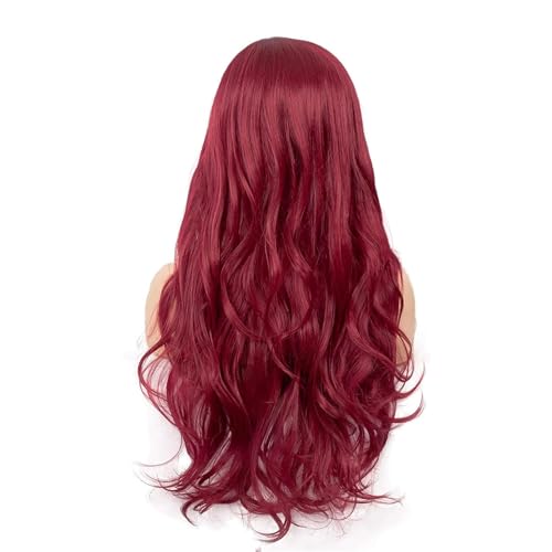 Toppers cheveux solution perte de volume perruque bordeaux - 4