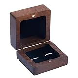 Matériau du noyer noir d'Amérique du Nord : fabriqué en bois de noyer noir d'Amérique du Nord carré, la boîte présente une finition marron noix de coco vintage combinée à la texture naturelle du bois avec un style intemporel. La construction en bois massif garantit qu'elle conserve sa forme et son apparence au fil du temps et ajoute une touche d'élégance à n'importe quelle pièce
