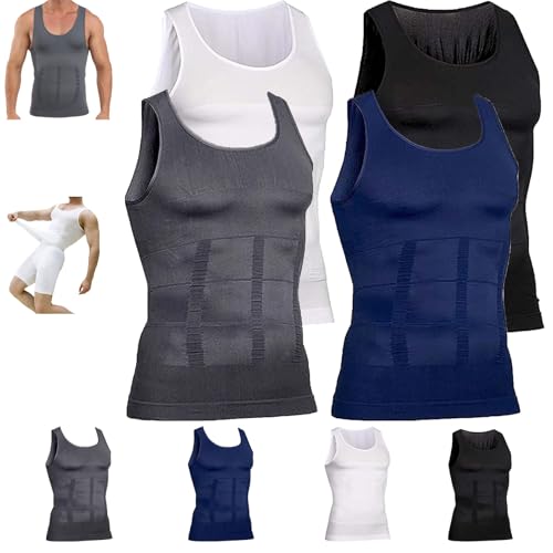 Selure Shaping Tank 2.0 Men, Selure Wear Compression Sleeveless Shirt, Selurewear Breathable Compression Shirt for Men