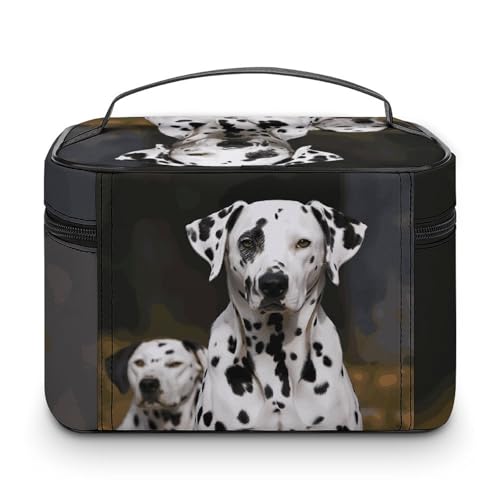 Foldable Travel Luggage Bag for Men And Women, Dry And Wet Separation Portable Travel Luggage Bag, Dalmatian Dog Printed Waterproof Sports Luggage Bag, Fitness Bag3