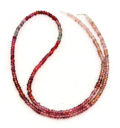 Spinelle naturelle en perles rondelles 1-2mm pour créer vos propres bijoux artisanaux [E0138]