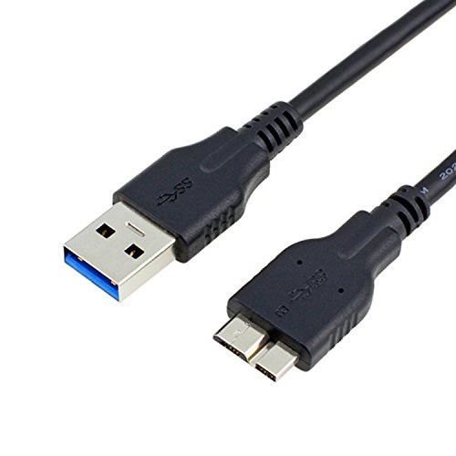 Amazon.co.jp: GeeSo 0.13m 黒 超高速 USB3.0 ケーブル